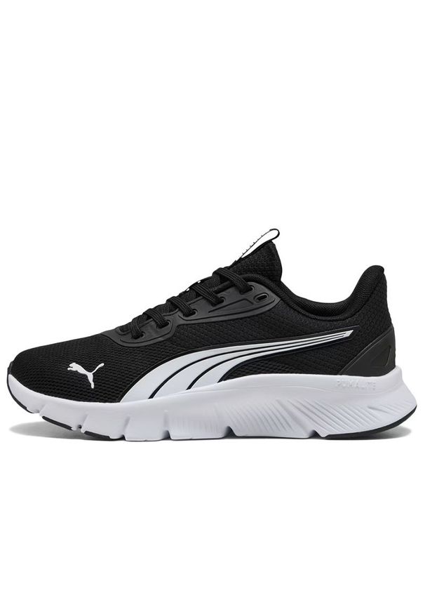 Buty młodzieżowe Puma Flexfocus Lite Modern Running 40151701 - czarne. Okazja: na co dzień. Kolor: czarny. Materiał: guma. Szerokość cholewki: normalna. Sport: bieganie