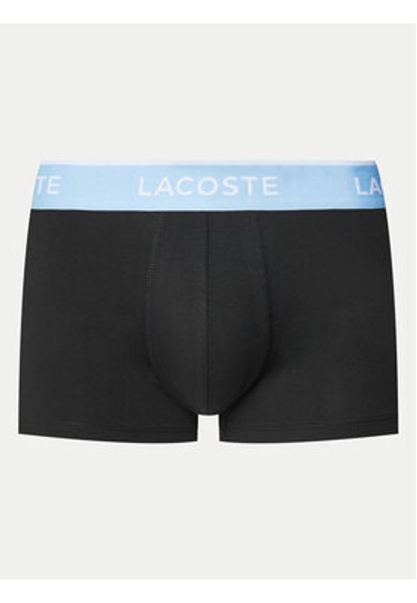 Lacoste Komplet 3 par bokserek 5H1297 Czarny. Kolor: czarny. Materiał: bawełna
