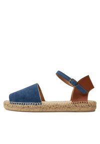 Geox Espadryle D45V0B 02243 C4B6N Granatowy. Kolor: niebieski. Materiał: skóra #2