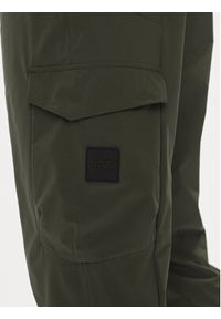 BOSS - Boss Spodnie materiałowe T_Urbanex-CargoLight 50508339 Zielony Tapered Fit. Kolor: zielony. Materiał: materiał