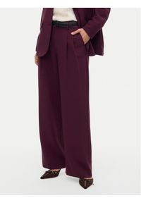 Vero Moda Spodnie materiałowe Michell 10336373 Fioletowy Wide Leg. Kolor: fioletowy. Materiał: syntetyk #1