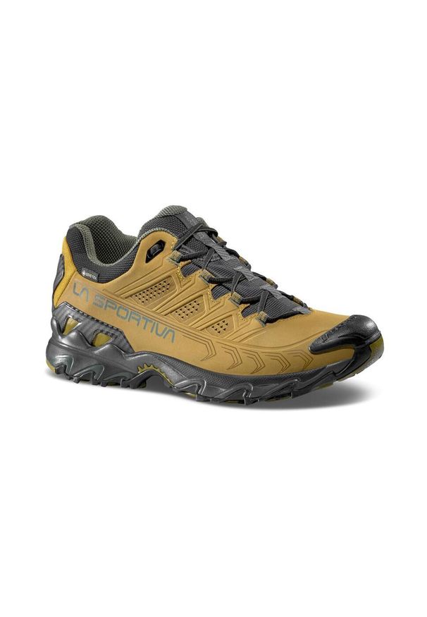 LA SPORTIVA - Buty trekkingowe męskie La Sportiva Ultra Raptor Ii Leather Gtx. Zapięcie: sznurówki. Kolor: brązowy, wielokolorowy, szary. Materiał: materiał. Szerokość cholewki: normalna. Sport: turystyka piesza