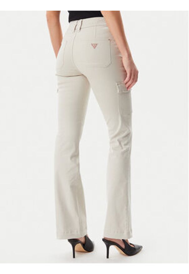 Guess Jeansy W5GA1B W93CL Écru Slim Fit