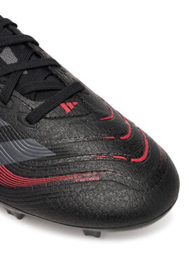 Adidas - adidas Buty do piłki nożnej Predator LeagueID1328 Czarny. Kolor: czarny. Materiał: skóra