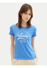 Tom Tailor Denim T-Shirt 1040185 Niebieski Regular Fit. Kolor: niebieski. Materiał: bawełna #4