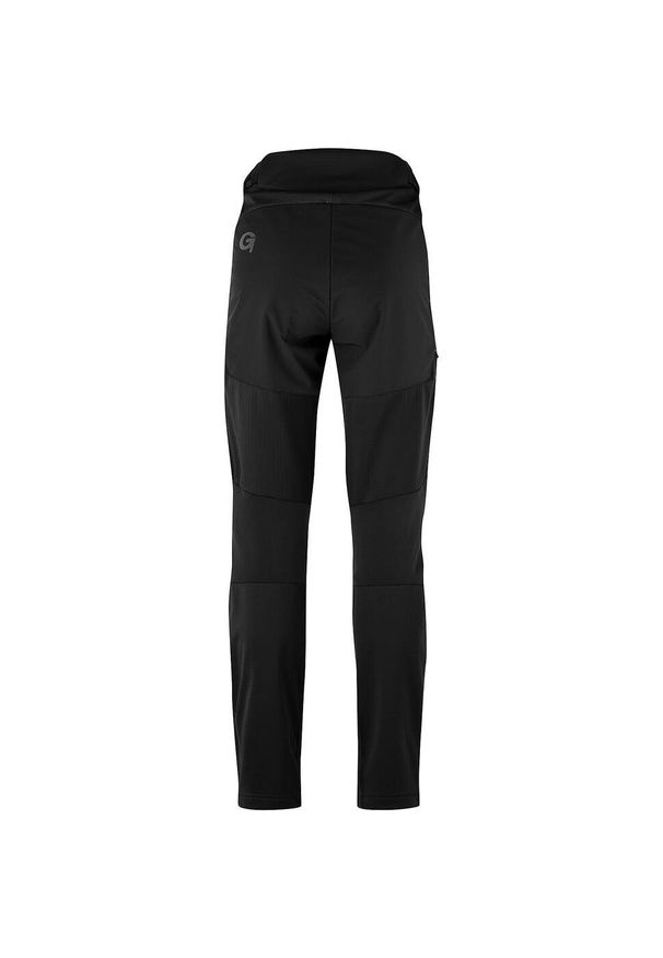 GONSO - Spodnie damskie Gonso Softshell. Kolor: wielokolorowy, szary, czarny. Materiał: softshell. Sezon: zima. Sport: kolarstwo
