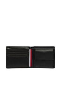 TOMMY HILFIGER - Tommy Hilfiger Portfel Th Central Cc Flap And Coin AM0AM14497 Czarny. Kolor: czarny. Materiał: skóra #3