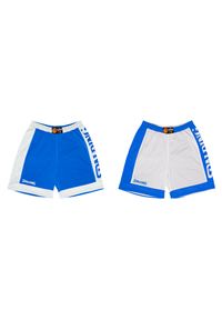 SPALDING - Spodenki koszykarskie Spalding Reversible Dwustronne. Kolor: biały, wielokolorowy, niebieski