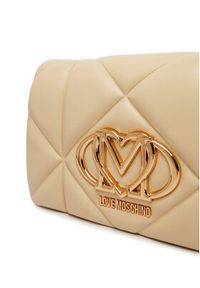 Love Moschino - LOVE MOSCHINO Torebka JC4043PP1PLC0129 Beżowy. Kolor: beżowy. Materiał: skórzane #6