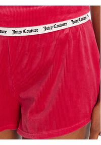 Juicy Couture Szorty piżamowe Austyn JCLHS125502 Różowy Regular Fit. Kolor: różowy. Materiał: syntetyk