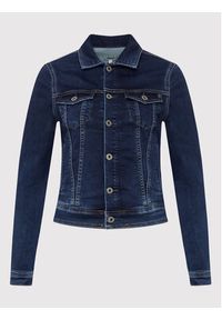 Pepe Jeans Kurtka jeansowa GYMDIGO Core PL402052 Granatowy Regular Fit. Kolor: niebieski. Materiał: bawełna