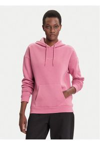Desigual Bluza Basic 25WWSK13 Różowy Regular Fit. Kolor: różowy. Materiał: bawełna, syntetyk #1