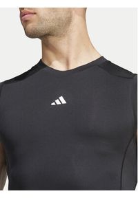 Adidas - adidas Koszulka techniczna TECHFIT Compression Training JE6694 Czarny Slim Fit. Kolor: czarny. Materiał: syntetyk. Technologia: Techfit (Adidas)