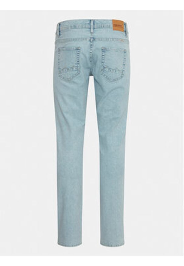 Blend Jeansy 20716410 Niebieski Straight Fit. Kolor: niebieski