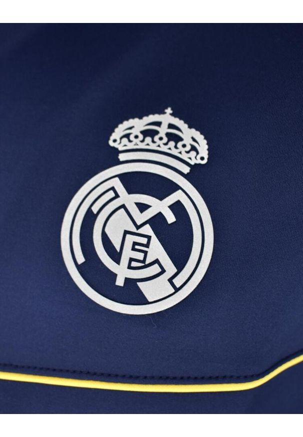 Dres treningowy Real Madrid męski 25/26 - granatowy. Kolor: niebieski, wielokolorowy. Materiał: dresówka. Sport: fitness, piłka nożna