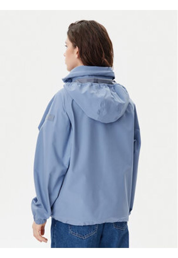 Napapijri Kurtka anorak Rainforest Dune W NP0A4IKZB2S1 Niebieski Regular Fit. Kolor: niebieski. Materiał: syntetyk