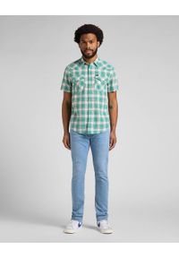 Lee - LEE SS WESTERN SHIRT MĘSKA KOSZULA TEAL WASH L66OOBUB 112145388 #2