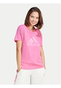 Adidas - adidas T-Shirt Future Icons Winners 3.0 IS3631 Różowy Relaxed Fit. Kolor: różowy. Materiał: syntetyk