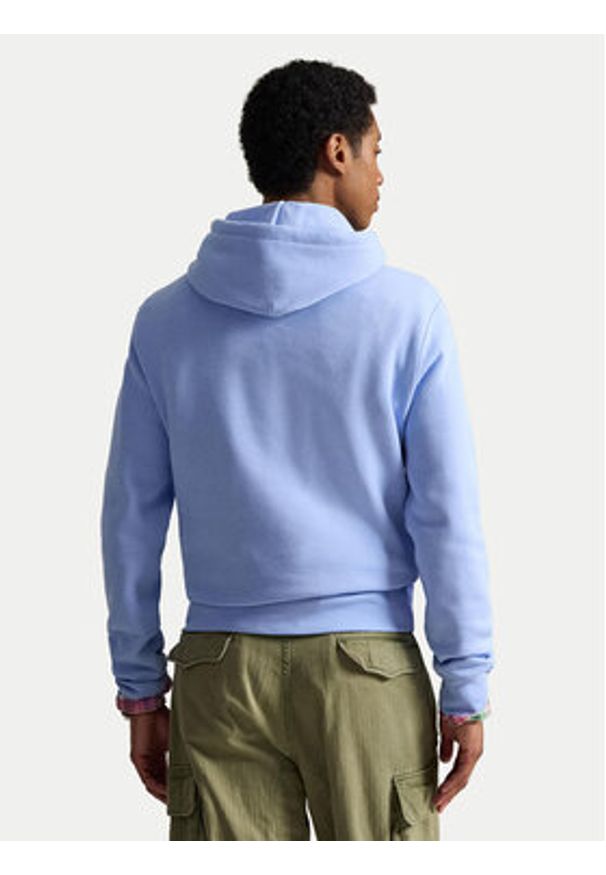 Polo Ralph Lauren Bluza 710B14614001 Błękitny Regular Fit. Typ kołnierza: polo. Kolor: niebieski. Materiał: bawełna