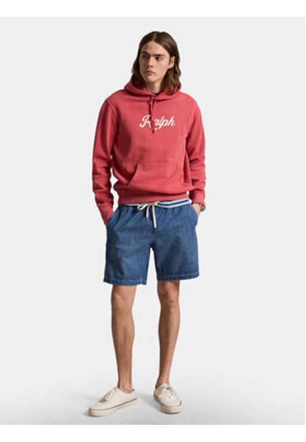 Polo Ralph Lauren Szorty jeansowe 710P02689001 Niebieski Regular Fit. Kolor: niebieski. Materiał: bawełna