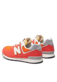 New Balance Sneakersy GC574RCB Pomarańczowy. Kolor: pomarańczowy. Model: New Balance 574 #6