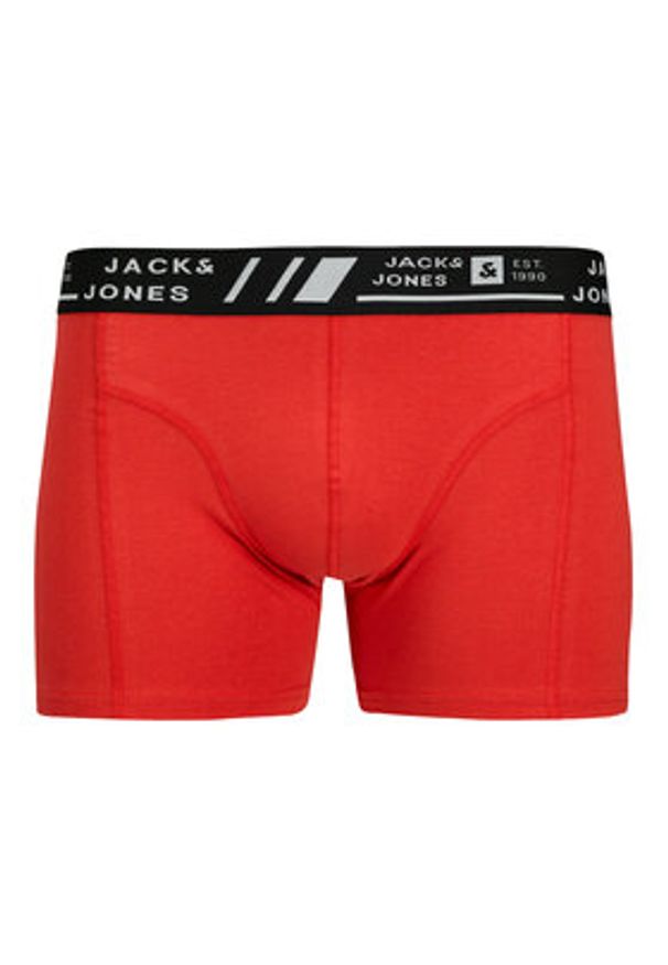 Jack & Jones - Jack&Jones Komplet 10 par bokserek Angus 12277578 Kolorowy. Materiał: bawełna. Wzór: kolorowy