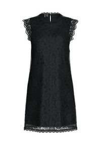 Pieces Sukienka codzienna Olline 17146419 Czarny Regular Fit. Okazja: na co dzień. Kolor: czarny. Materiał: syntetyk. Typ sukienki: proste. Styl: casual #5