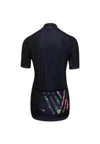 Silvini - Koszulka rowerowa (z krótkim rękawem) damska SILVINI Women Jersey CALNIA. Kolor: czarny, brązowy, zielony, wielokolorowy. Materiał: jersey. Długość rękawa: krótki rękaw. Długość: krótkie