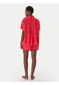 DKNY Piżama YI90113 Różowy Regular Fit. Kolor: różowy. Materiał: wiskoza #2