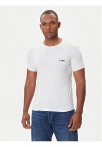 Emporio Armani Underwear Komplet 2 t-shirtów EM001849 AF14131 M0082 Biały Fitted Fit. Kolor: biały. Materiał: bawełna