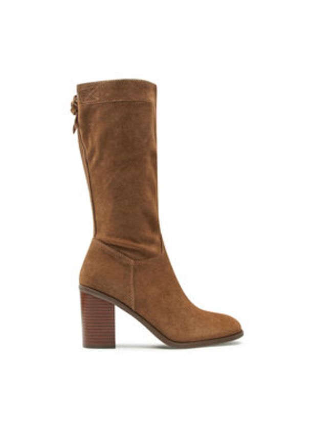 Lasocki Kozaki WYL2695-4Z Brązowy. Kolor: brązowy. Materiał: skóra, zamsz