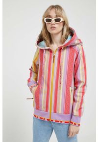 Femi Stories kurtka Wave damska. Okazja: na co dzień. Materiał: materiał, softshell. Długość rękawa: raglanowy rękaw. Styl: casual #2