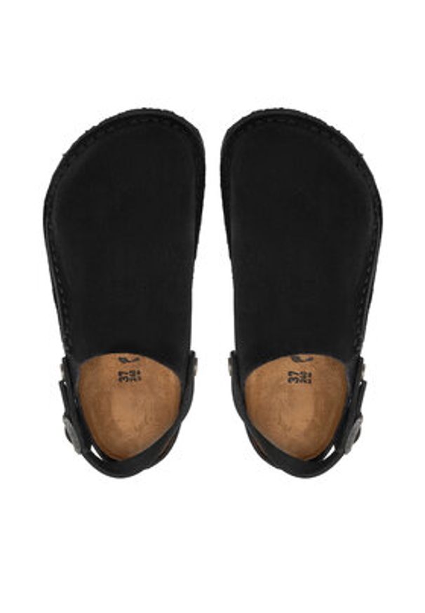 Birkenstock Sandały Lutry 1025356 Czarny. Kolor: czarny. Materiał: skóra