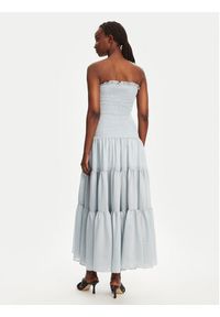 Eleh Sukienka wieczorowa ESS250137 Błękitny Regular Fit. Kolor: niebieski. Materiał: syntetyk. Styl: wizytowy #4