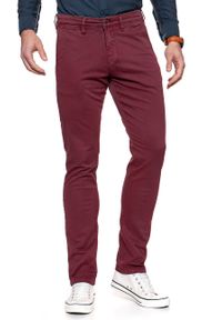 Mustang - MUSTANG SPODNIE MĘSKIE Classic Chino CHOCOLATE TRUFFLE 1006674 7140. Materiał: materiał #4