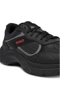 Hugo - HUGO Sneakersy GO2 50552508 Czarny. Kolor: czarny. Materiał: materiał #6