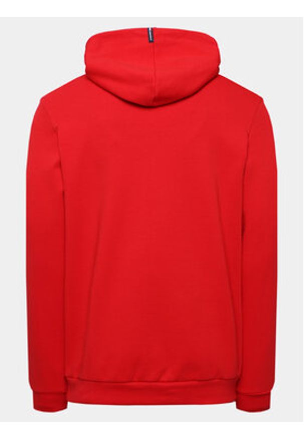 Le Coq Sportif Bluza 2310560 Czerwony Regular Fit. Kolor: czerwony. Materiał: bawełna