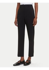 Karl Lagerfeld - KARL LAGERFELD Chinosy A3W10098 Czarny Slim Fit. Kolor: czarny. Materiał: syntetyk