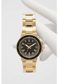 Guess zegarek GW0426G2 męski kolor złoty. Kolor: złoty. Materiał: materiał #1