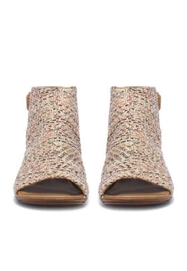 Rieker Sandały CEO-64670-62 Beżowy. Kolor: beżowy. Materiał: materiał