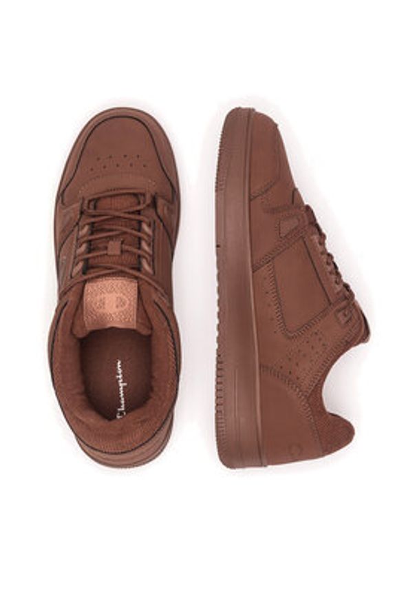 Champion Sneakersy RD18 LOW CORD S22294-MS031 Brązowy. Kolor: brązowy. Materiał: materiał