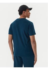 Kappa T-Shirt Authentic 361N6QW Granatowy Regular Fit. Kolor: niebieski. Materiał: bawełna #4