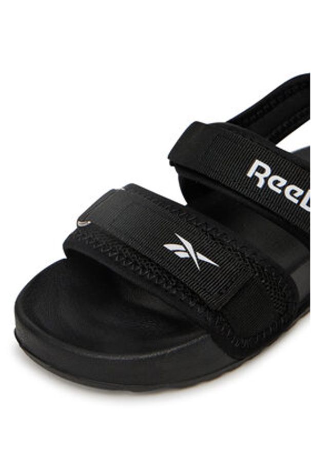Reebok Sandały CP50-26023(IV) Czarny. Kolor: czarny. Materiał: materiał