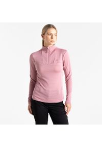 DARE 2B - Bluza turystyczna damska Mountain Series Overhead. Kolor: fioletowy. Materiał: polar, tkanina, elastan, prążkowany, poliester