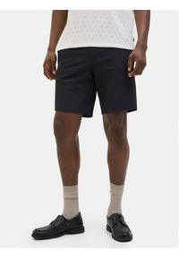 Jack & Jones - Jack&Jones Szorty materiałowe Stace 12271357 Czarny Relaxed Fit. Kolor: czarny. Materiał: syntetyk