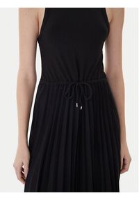 TOMMY HILFIGER - Tommy Hilfiger Sukienka codzienna WW0WW39342 Czarny Regular Fit. Okazja: na co dzień. Kolor: czarny. Materiał: wiskoza. Typ sukienki: proste. Styl: casual #5