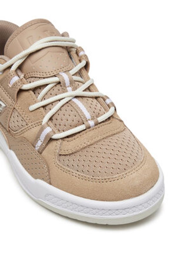 DC Sneakersy Construct ADJS100172-TAN Brązowy. Kolor: brązowy. Materiał: skóra