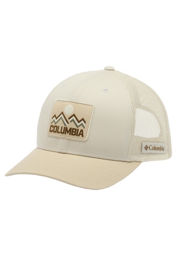 columbia - Czapka z daszkiem męska Mesh Snap Back Hat. Kolor: beżowy. Materiał: elastan, bawełna