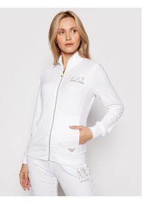 EA7 Emporio Armani Bluza 8NTM43 TJ9RZ 1100 Biały Regular Fit. Kolor: biały. Materiał: syntetyk #1