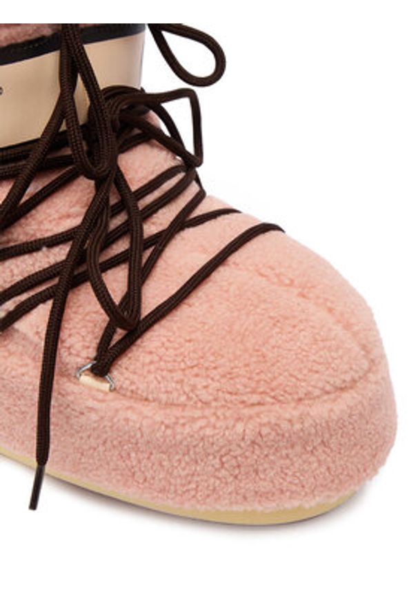 Moon Boot Śniegowce Mb Icon Fleece 80D1409700 Różowy. Kolor: różowy. Materiał: materiał